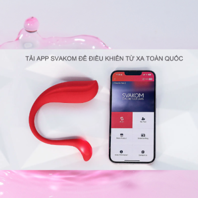 Trứng rung Svakom Phoenix Neo 2 - điều khiển không dây toàn cầu qua App