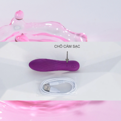 Trứng rung tình yêu nhỏ gọn Svakom Tulip pin sạc
