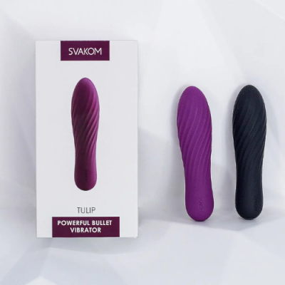 Trứng rung tình yêu nhỏ gọn Svakom Tulip pin sạc