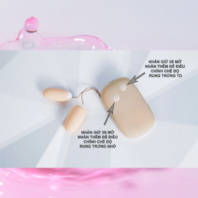 Trứng rung Vibrator Magic Box 2 đầu