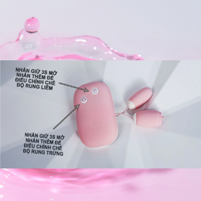 Trứng rung Vibrator Magic Box có lưỡi liếm