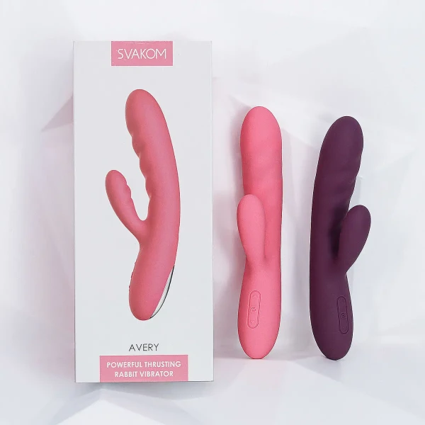 Máy mát xa điểm G Svakom Avery rung thụt chuẩn USA