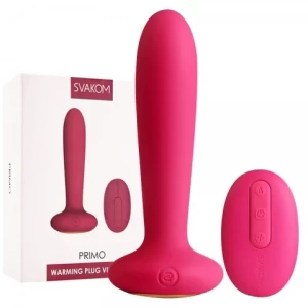 Máy mát xa kích thích hậu môn Svakom Primo phát nhiệt pin sạc hàng USA