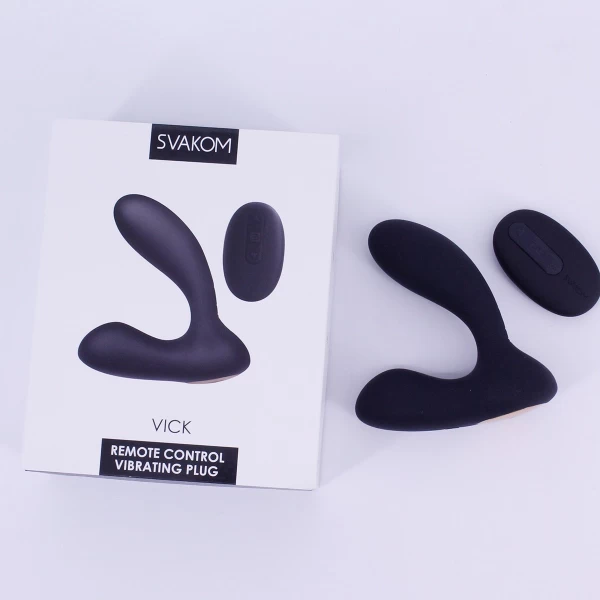 Dụng cụ kích thích hậu môn Svakom Vick 7 chế độ rung điều khiển từ xa