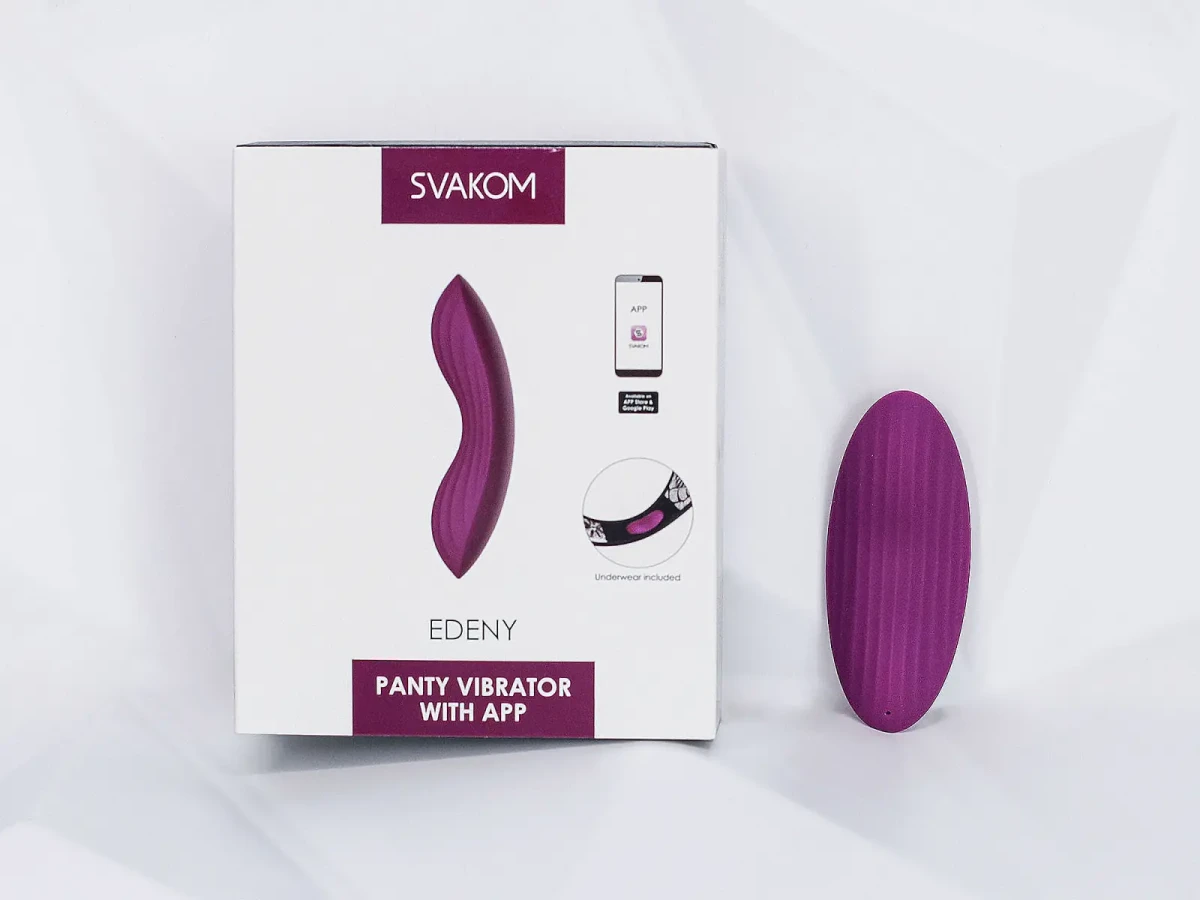 Lưỡi liếm &acirc;m đạo Svakom Edeny Echo Neo si&ecirc;u mềm điều khiển qua app, c&oacute; quần l&oacute;t