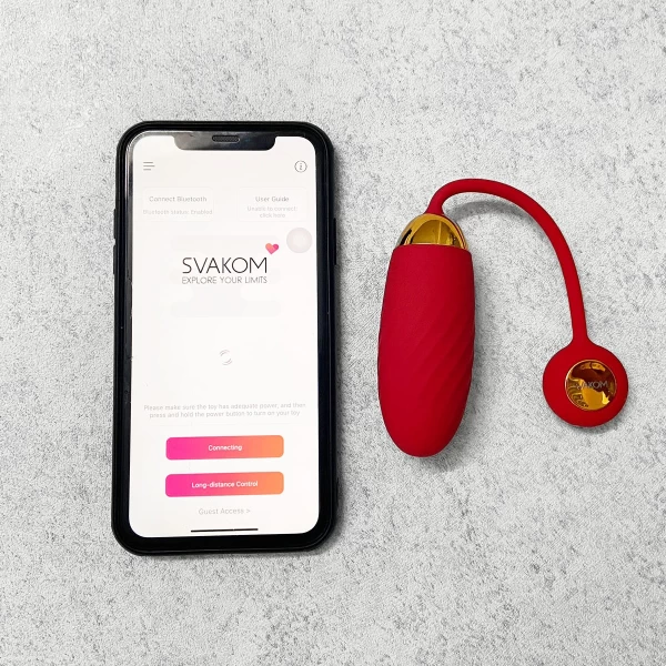 Trứng rung tình yêu Svakom Ella Neo điều khiển Smartphone