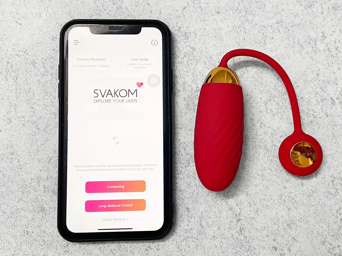 Trứng rung t&igrave;nh y&ecirc;u Svakom Ella Neo điều khiển Smartphone