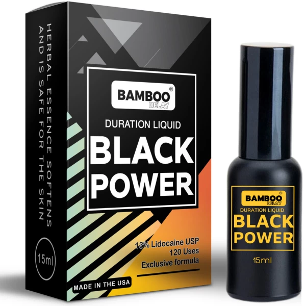 Xịt ngăn xuất tinh sớm Bamboo Black Power
