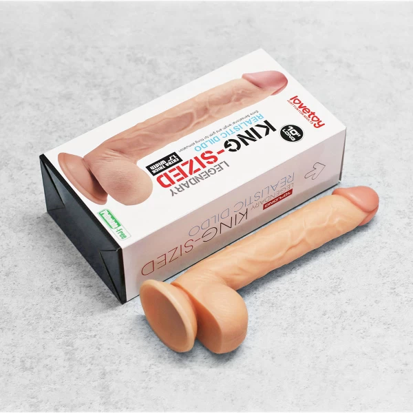 Dương vật giả hàng khủng có đế Lovetoy King size 10 inch
