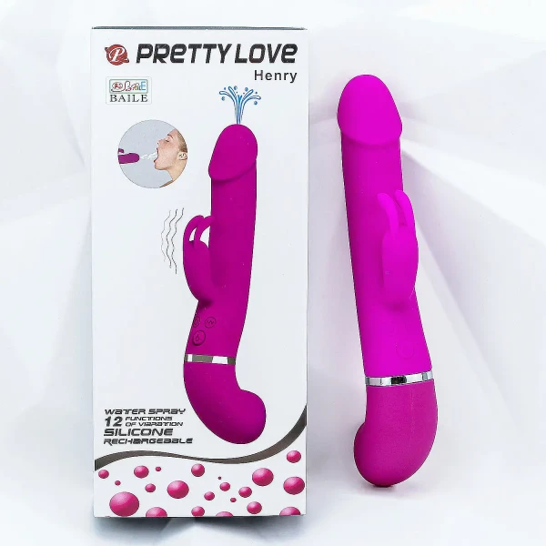 Dương vật giả xuất tinh Prettylove Henry