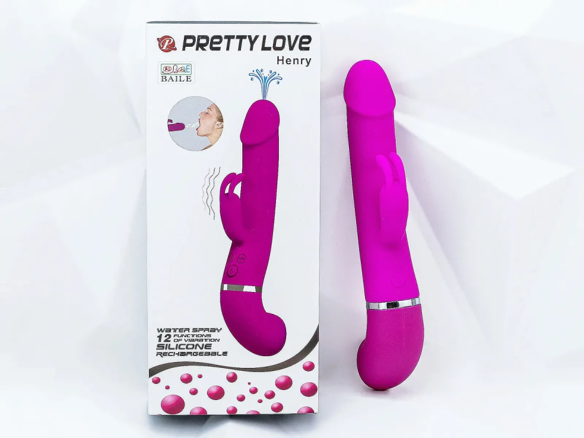 Dương vật giả xuất tinh Prettylove Henry