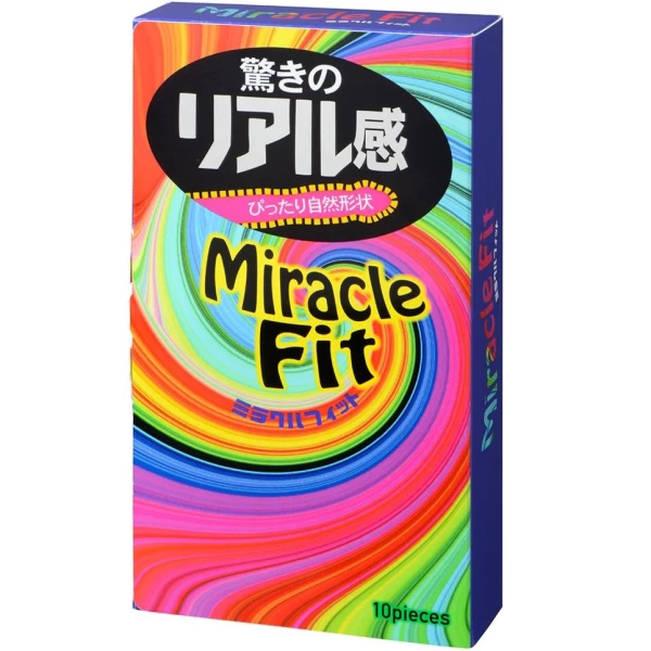 Sagami Miracle Fit cỡ 49mm siêu mỏng hộp 10 bao