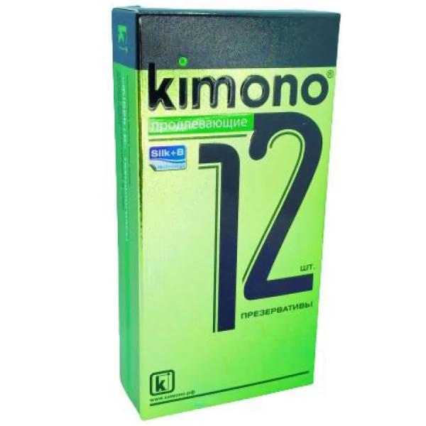 Bao cao su Kimono Long Shock mỏng kéo dài thời gian hộp 12 cái