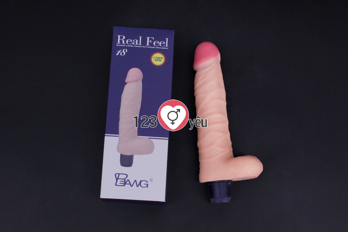 DươDương vật giả Bang có tinh hoàn 18 cm 1