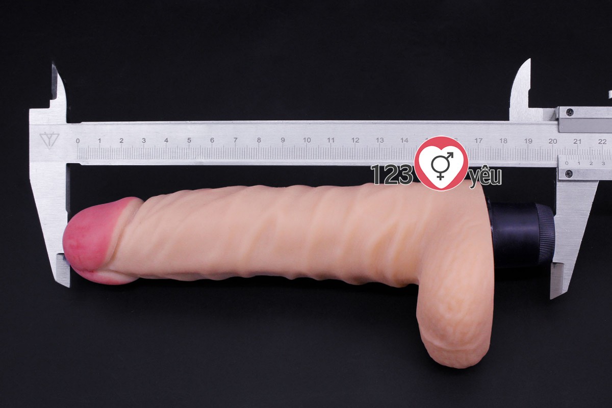 DươDương vật giả Bang có tinh hoàn 18 cm 12