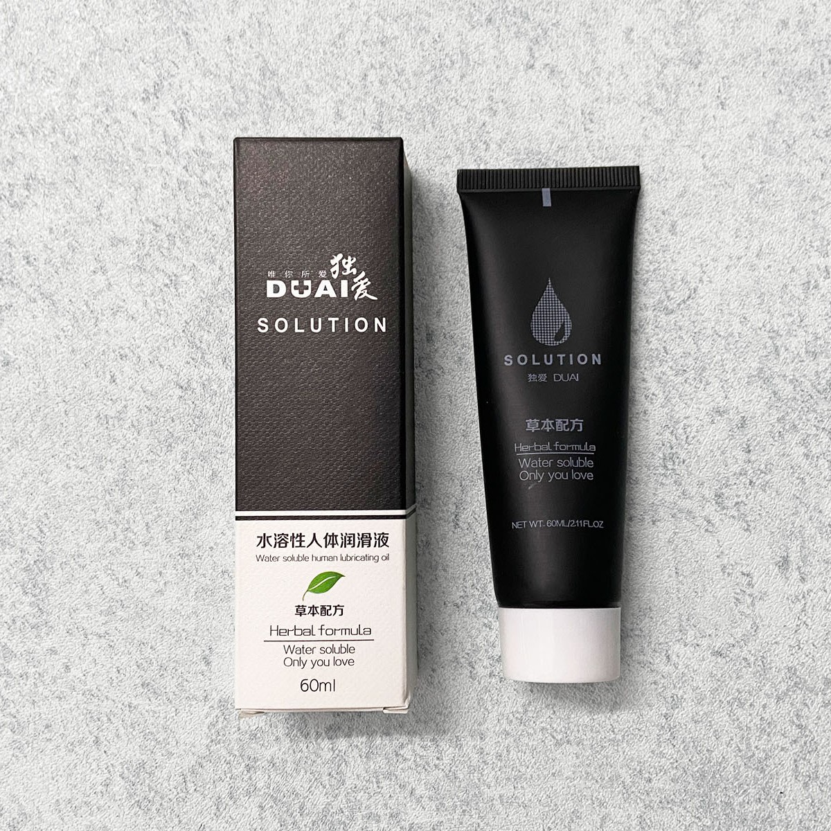 Gel b&ocirc;i trơn gốc nước nhẹ dịu Solution