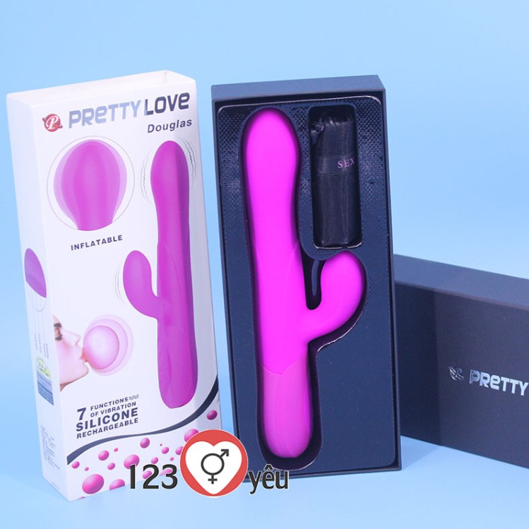 Dương vật giả cao cấp Prettylove Douglas th&ocirc;̉i bóng