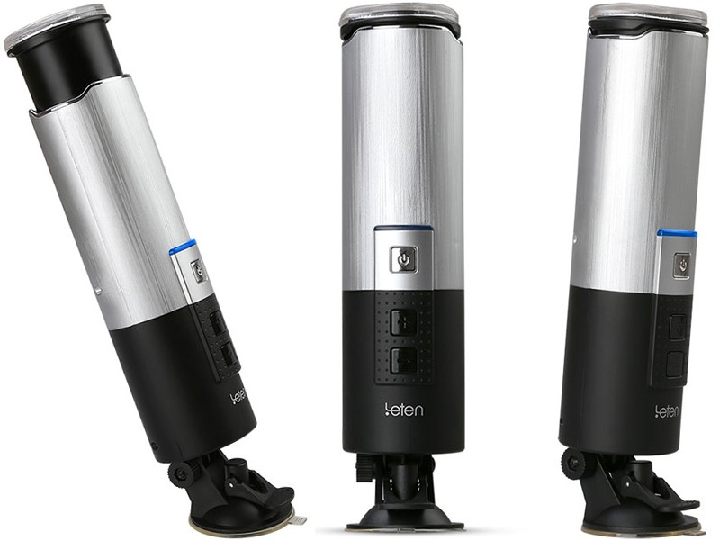 Sex toy âm đạo giả Leten X9 có đế pin sạc 2