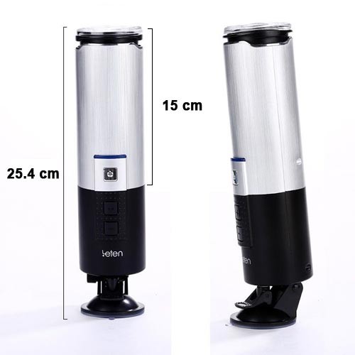 Sex toy âm đạo giả Leten X9 có đế pin sạc 5