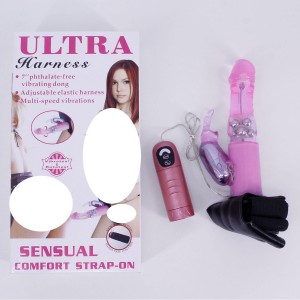 Dương vật giả có dây đeo Rung xoay - thanh lý số lượng có hạn