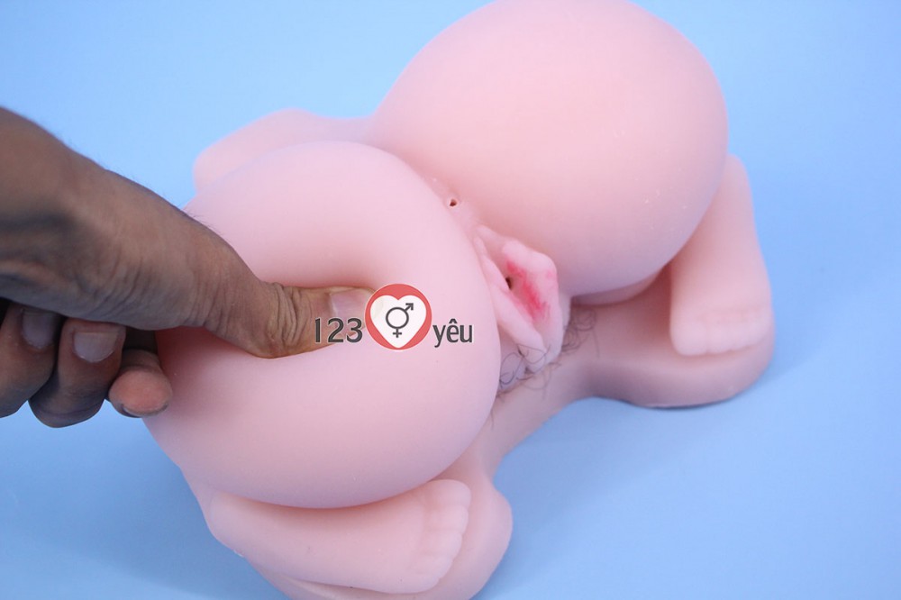Sex toy âm đạo giả silicon gái xinh chổng mông 9