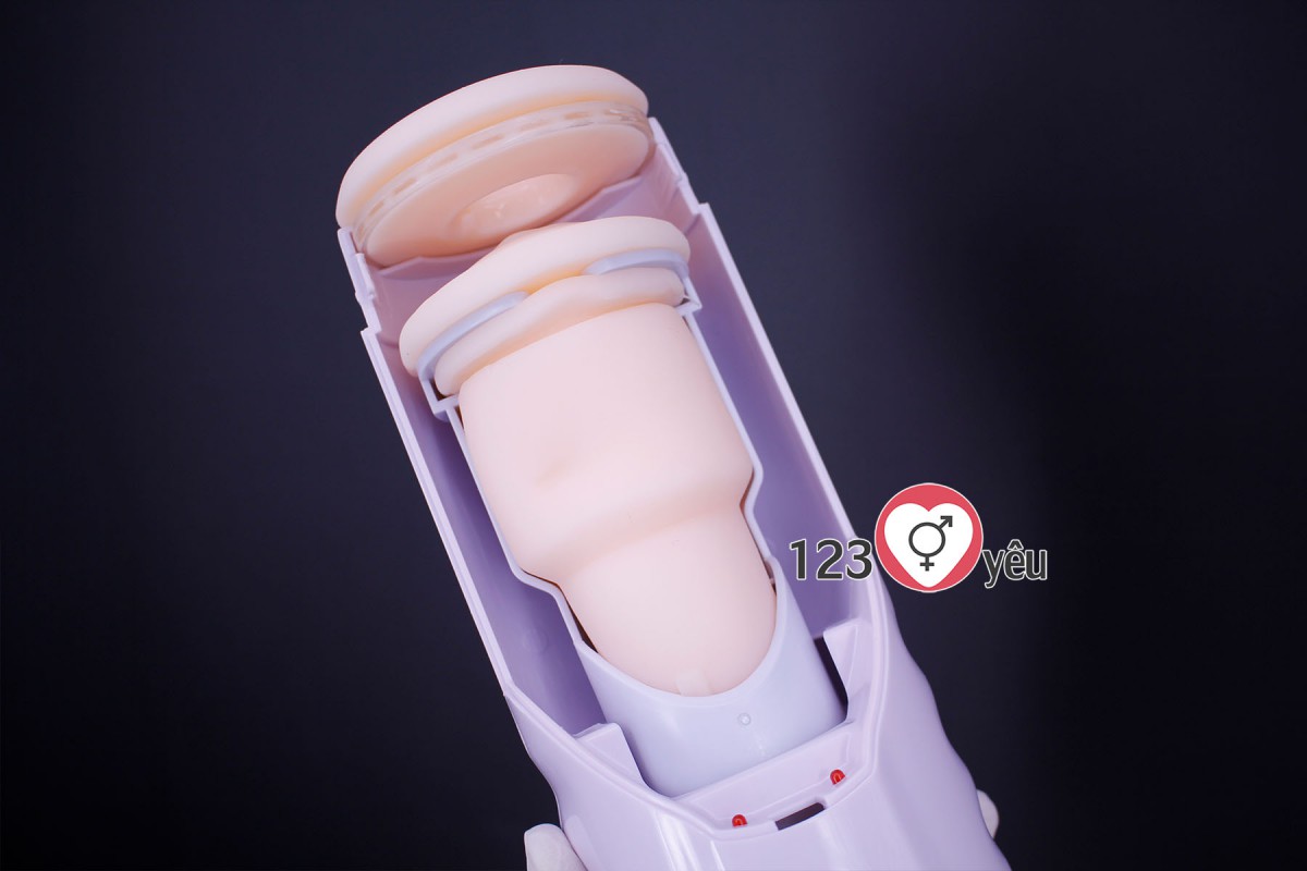 Âm đạo giả tự động Navigator rung xoay, tỏa nhiệt 5