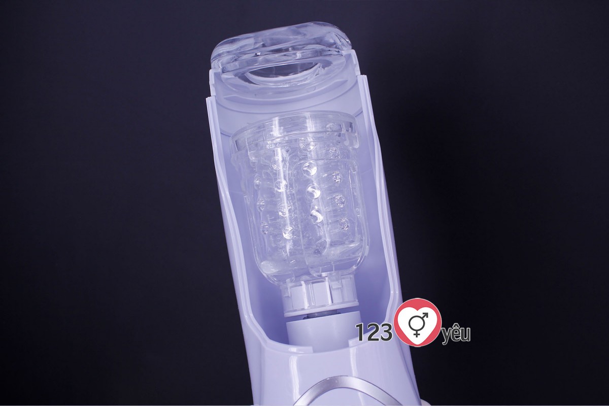 Âm đạo giả tự động bú mút Easy rung - xoay - thụt 8