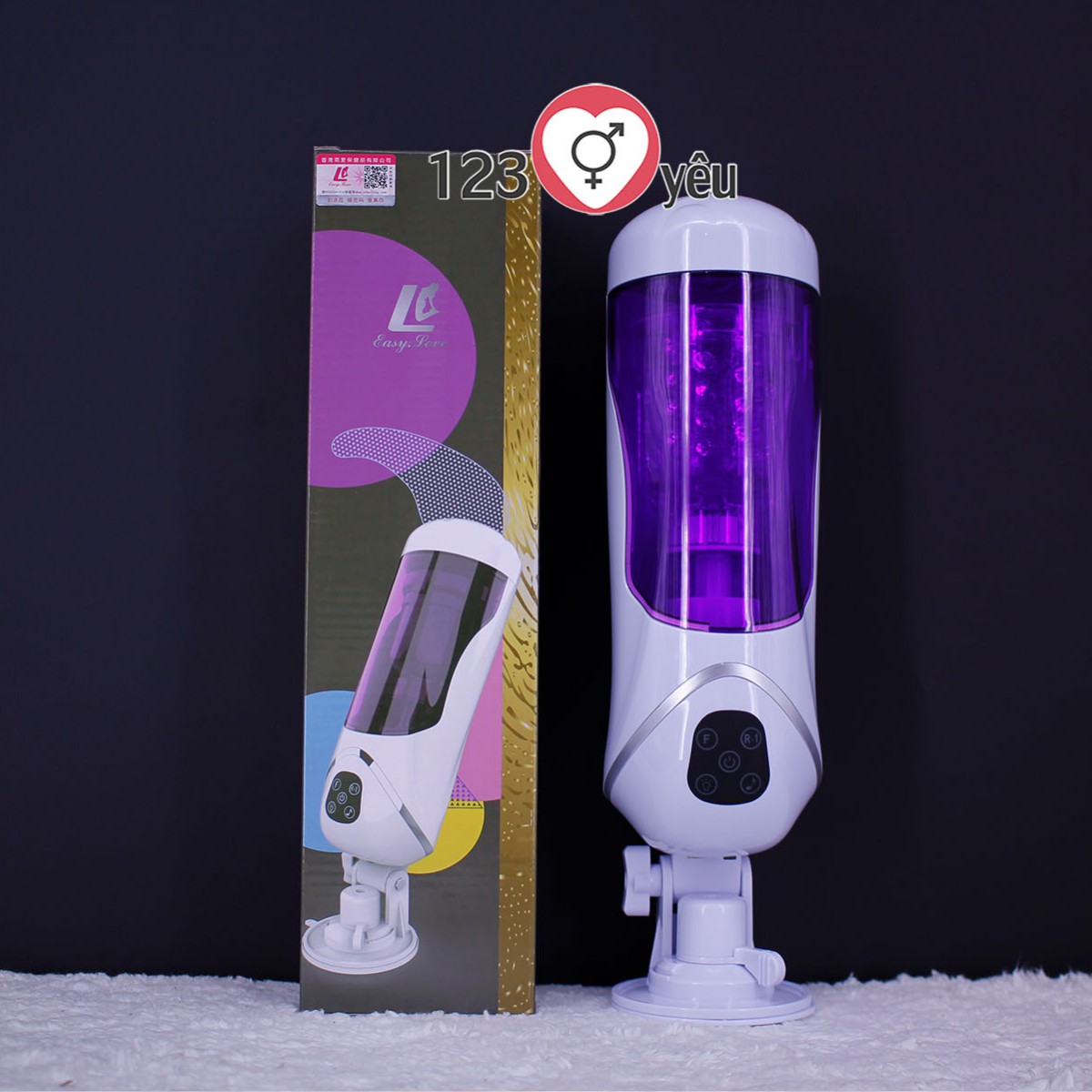 &Acirc;m đạo giả tự đ&ocirc;̣ng bú mút Easy rung - xoay - thụt