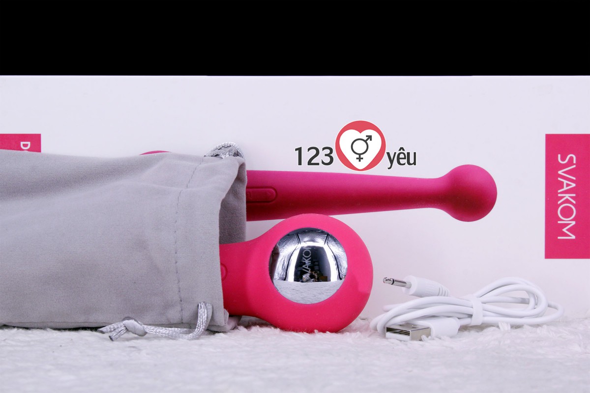 Máy mát xa điểm G Svakom Bonnie rung 2 đầu 7