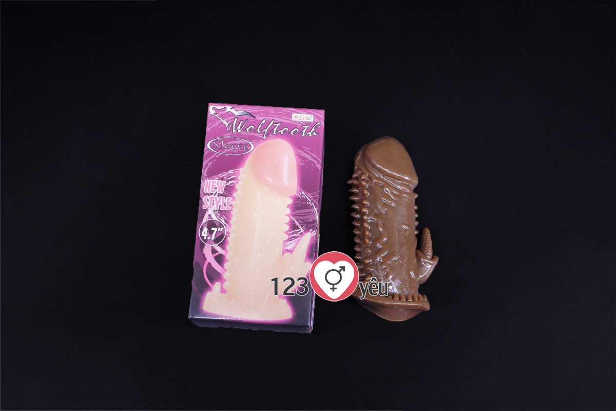 Bao đôn dên có nhánh siêu mềm tăng kích thước dương vật B6007 2