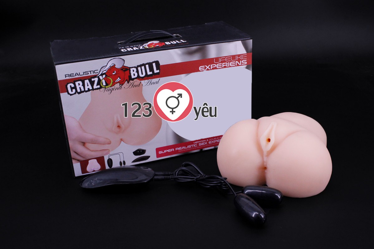 Âm đạo giả silicon cao cấp Crazy Bull 1