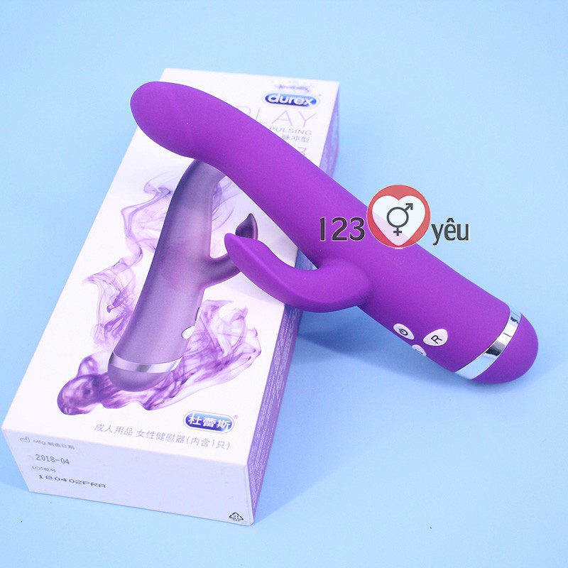 Máy massage điểm G Durex R-VIBE 7 ch&ecirc;́ đ&ocirc;̣ rung