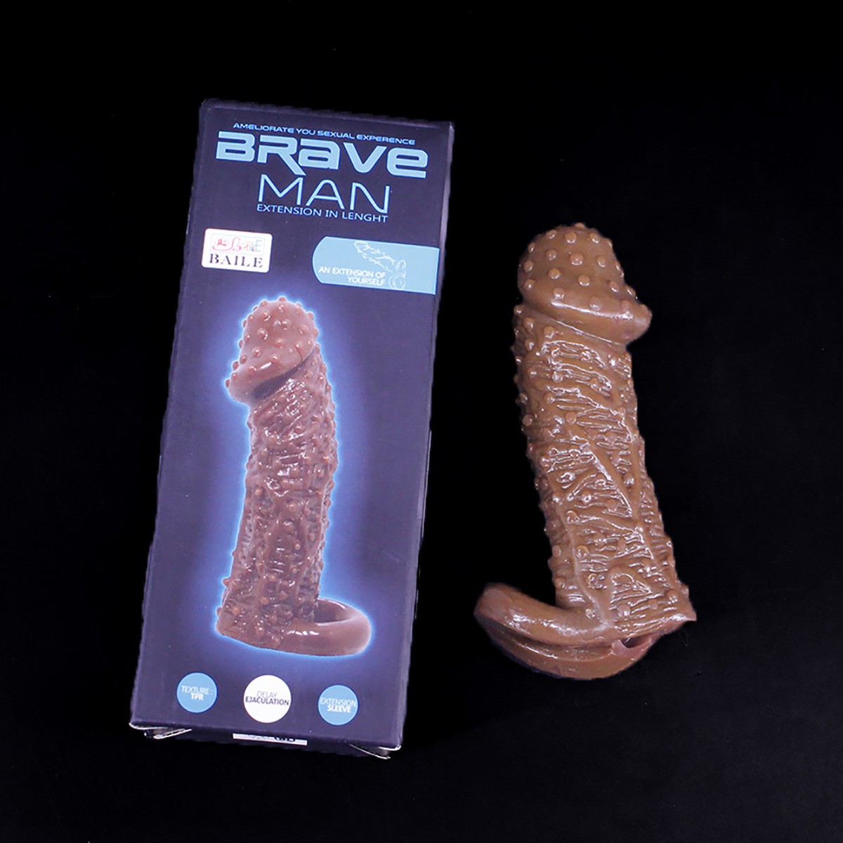 Bao đ&ocirc;n d&ecirc;n chấm gai Brave Man