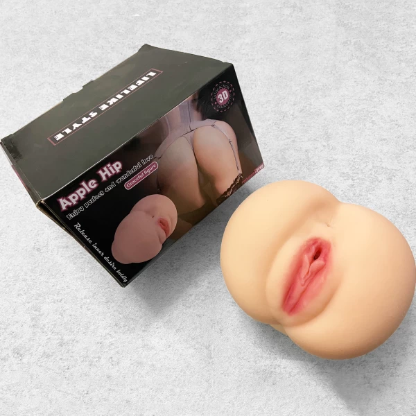 Âm đạo giả nằm ngửa cỡ lớn Apple Hip
