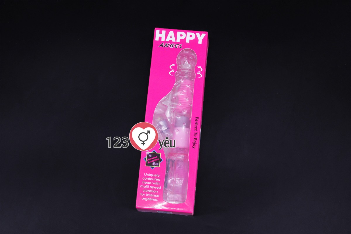 Dương vật giả đa năng cao cấp Happy Rabbit 2