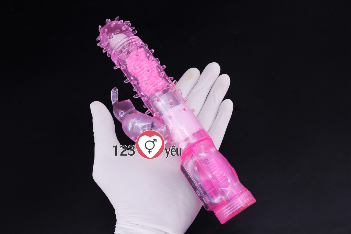 Dương vật giả đa năng cao cấp Happy Rabbit 3