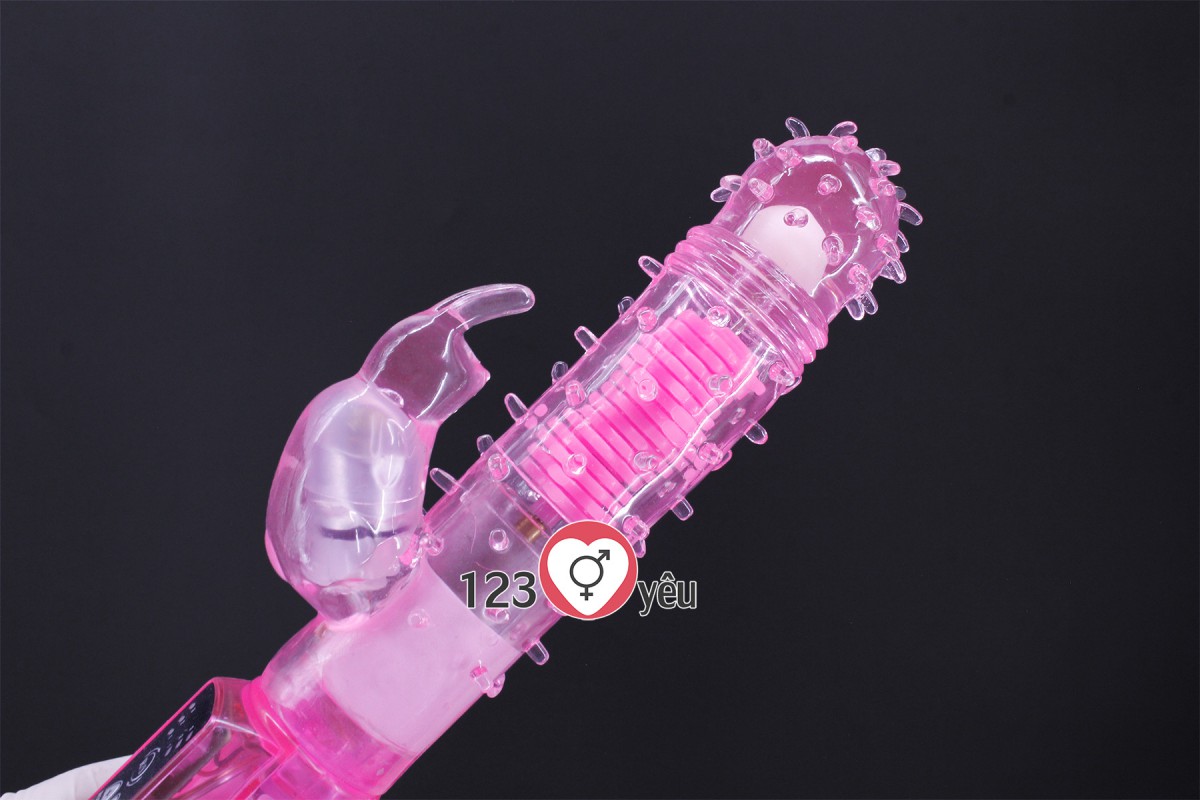 Dương vật giả đa năng cao cấp Happy Rabbit 4