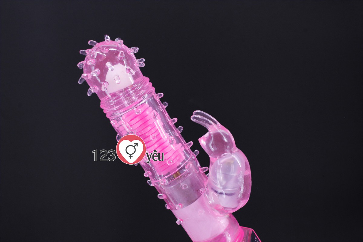Dương vật giả đa năng cao cấp Happy Rabbit 5