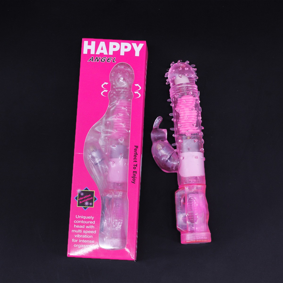 Dương vật giả đa năng cao cấp Happy Rabbit