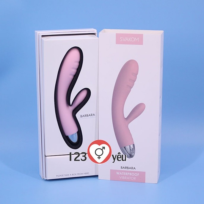 M&aacute;y massage điểm G Svakom Barbara rung 6 ch&ecirc;́ đ&ocirc;̣ pin sạc h&agrave;ng Mỹ