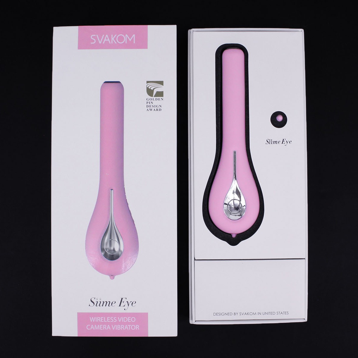 M&aacute;t xa đi&ecirc;̉m G Svakom Siime c&oacute; Camera Nội Soi