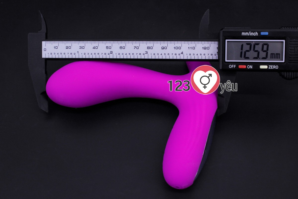 Máy rung massage hậu môn Prettylove Backie 30 chế độ rung pin sạc 8