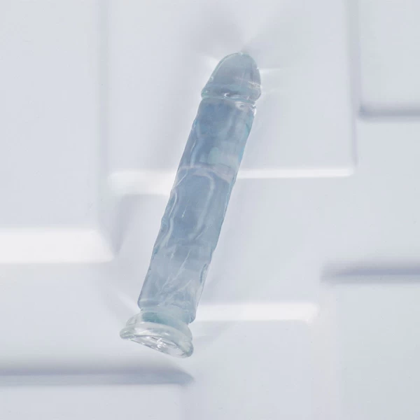 Dương vật giả có đế trong suốt cực sướng size nhỏ