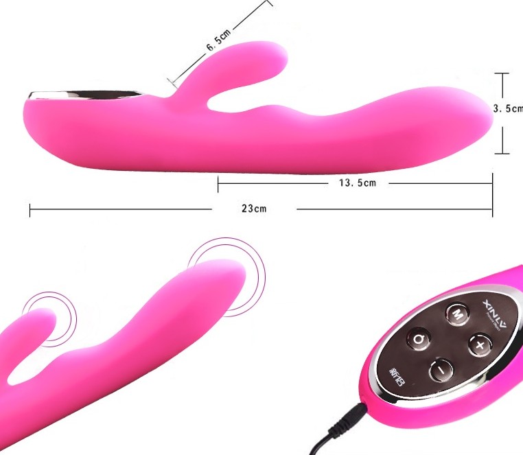 Sex toy dương vật giả XL801 đa chức năng pin sạc cao cấp 1