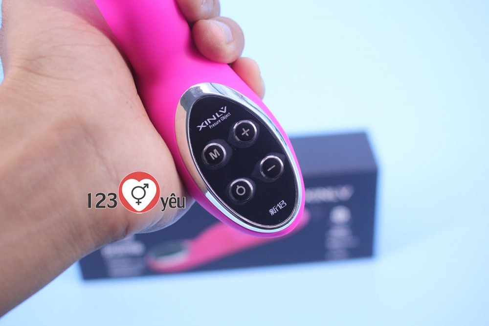 Sex toy dương vật giả XL801 đa chức năng pin sạc cao cấp 3