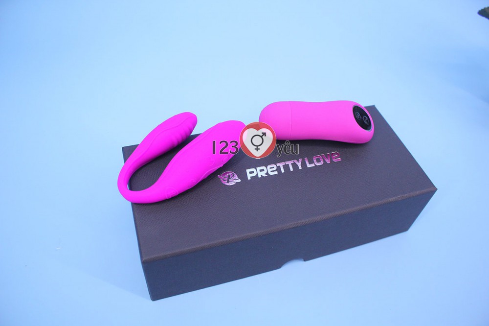 Sex toy máy mát xa điểm G Prettylove Indulgence 2 đầu 13