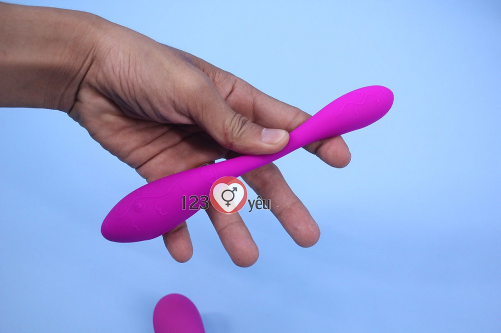 Sex toy máy mát xa điểm G Prettylove Indulgence 2 đầu 22