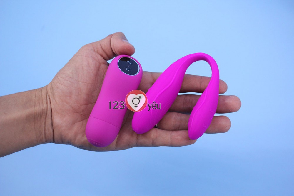 Sex toy máy mát xa điểm G Prettylove Indulgence 2 đầu 23