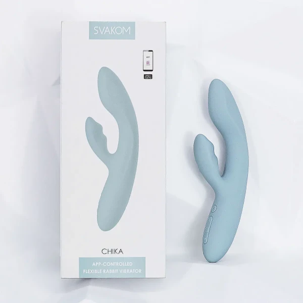 Dương vật giả đa năng rung phát nhiệt Chika