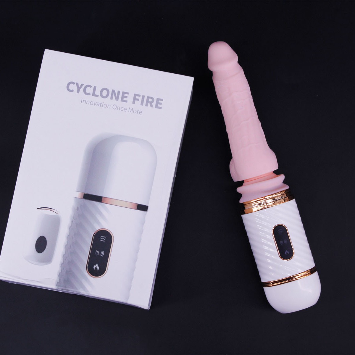 Thanh L&yacute; Mới 100% Kh&ocirc;ng Thụt - Dương Vật Cyclone Rung